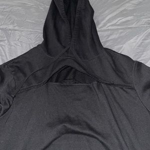 Black fancy sweatshirt